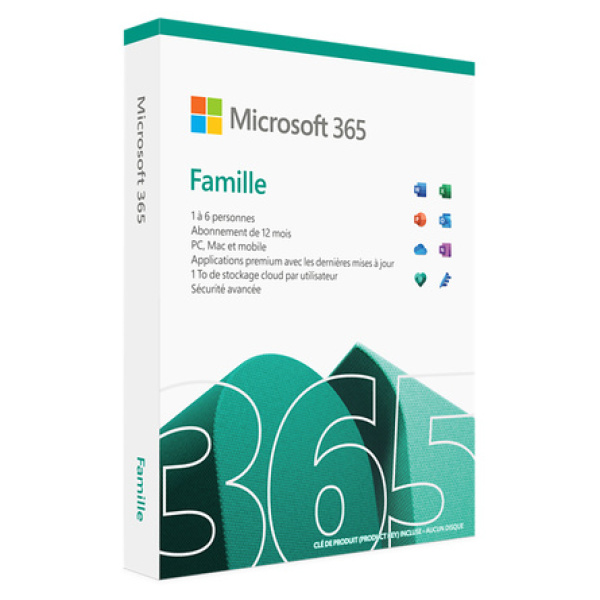 Office 365 Famille 6 utilisateurs