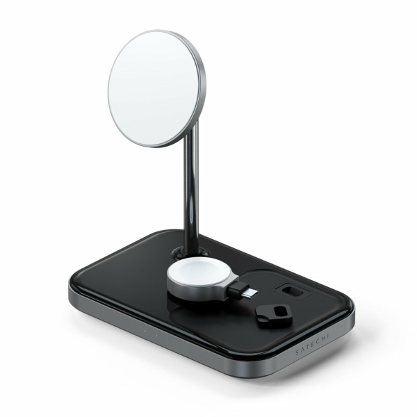 Station de charge sans fil trio magsafe Satechi noir – Image 4