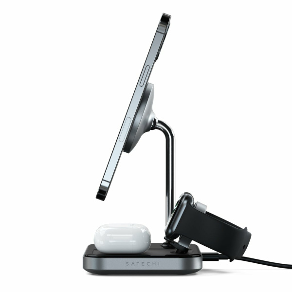 Station de charge sans fil trio magsafe Satechi noir – Image 5