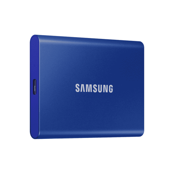 Disque SSD externe T7 500 Go Samsung bleu