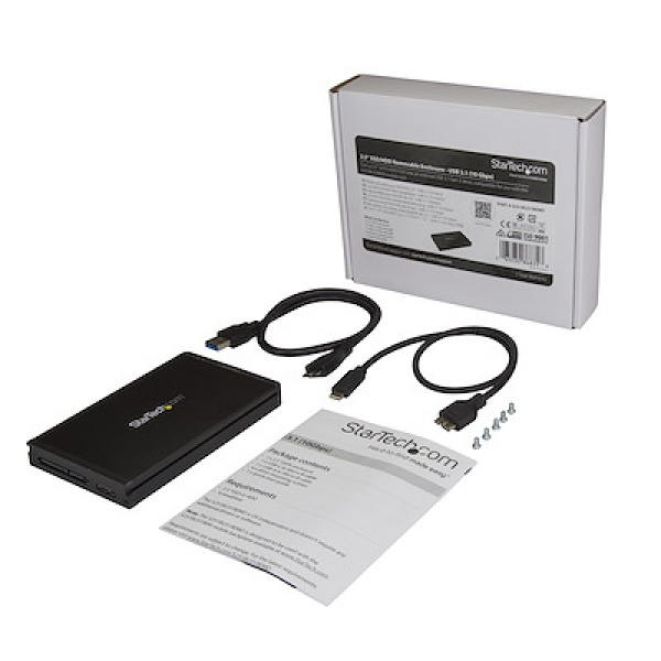 Boitier externe pour disque dur/SSD USB-C Startech
