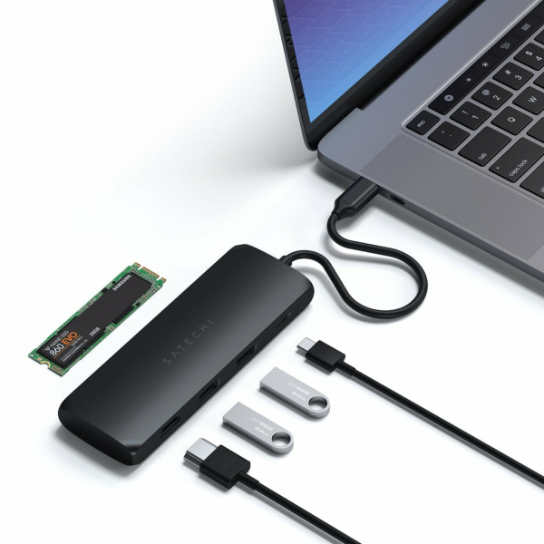 Adaptateur HUB USB-C  hybrid SSD – Image 3