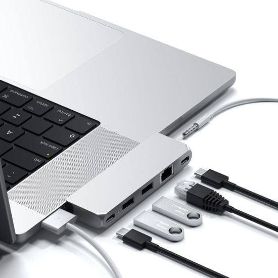 Hub mini pour M1Pro/Max Satechi Silver – Image 2