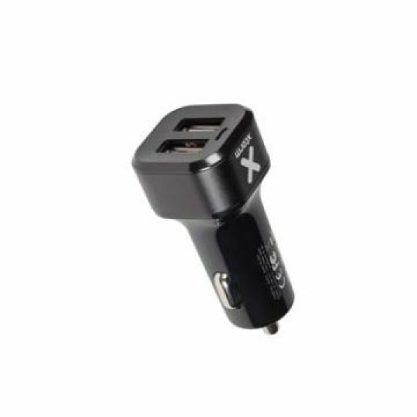 Prise allume cigare 2 ports USB Xtorm noir