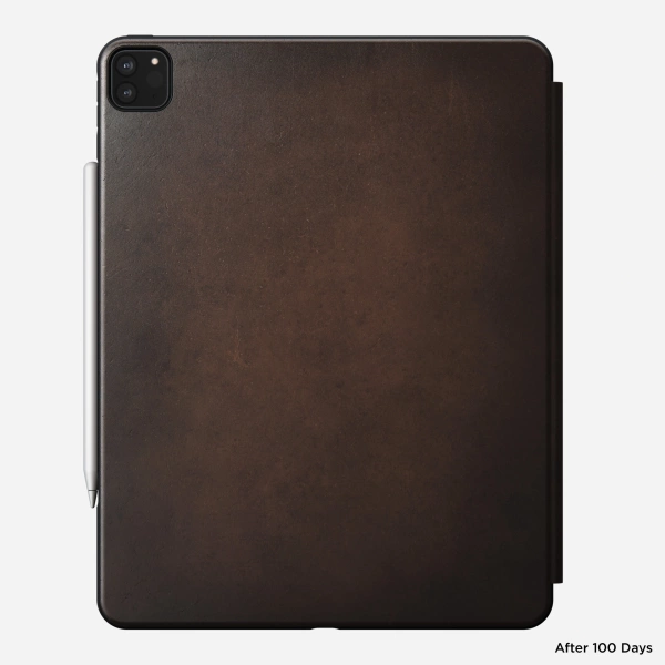 Coque folio iPad Pro 12.9 2021 Nomad cuir marron – Image 5