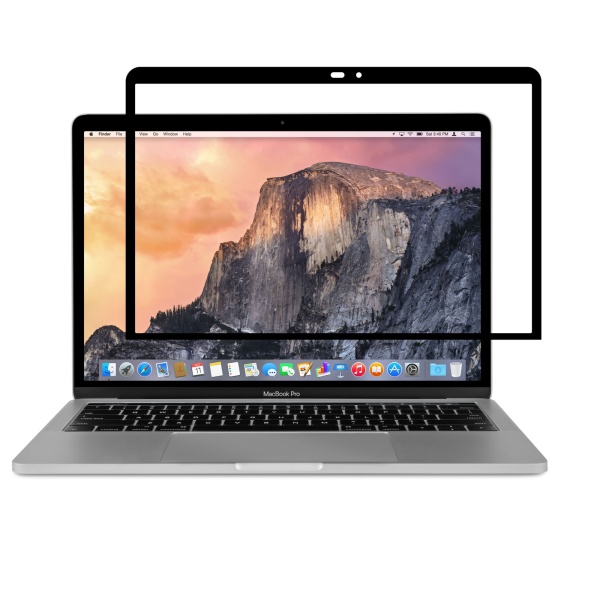 Protège écran iVisor Macbook Pro 13 Moshi transparent – Image 2