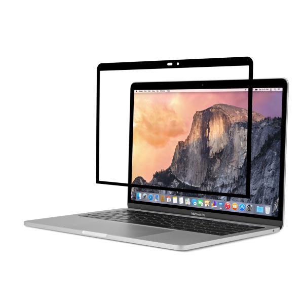 Protège écran iVisor Macbook Pro 13 Moshi transparent – Image 3