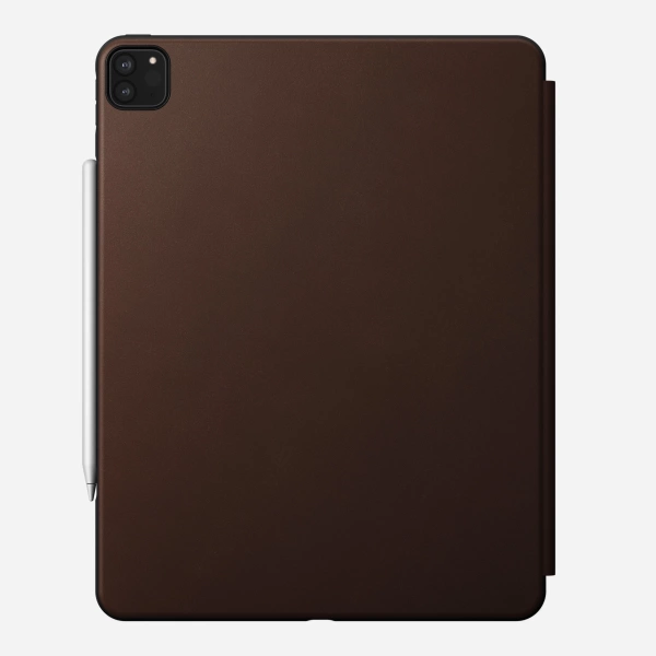 Coque folio iPad Pro 12.9 2021 Nomad cuir marron – Image 2