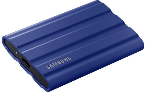 Disque externe SSD T7 1To USB et USB-C Samsung bleu - ISTORE