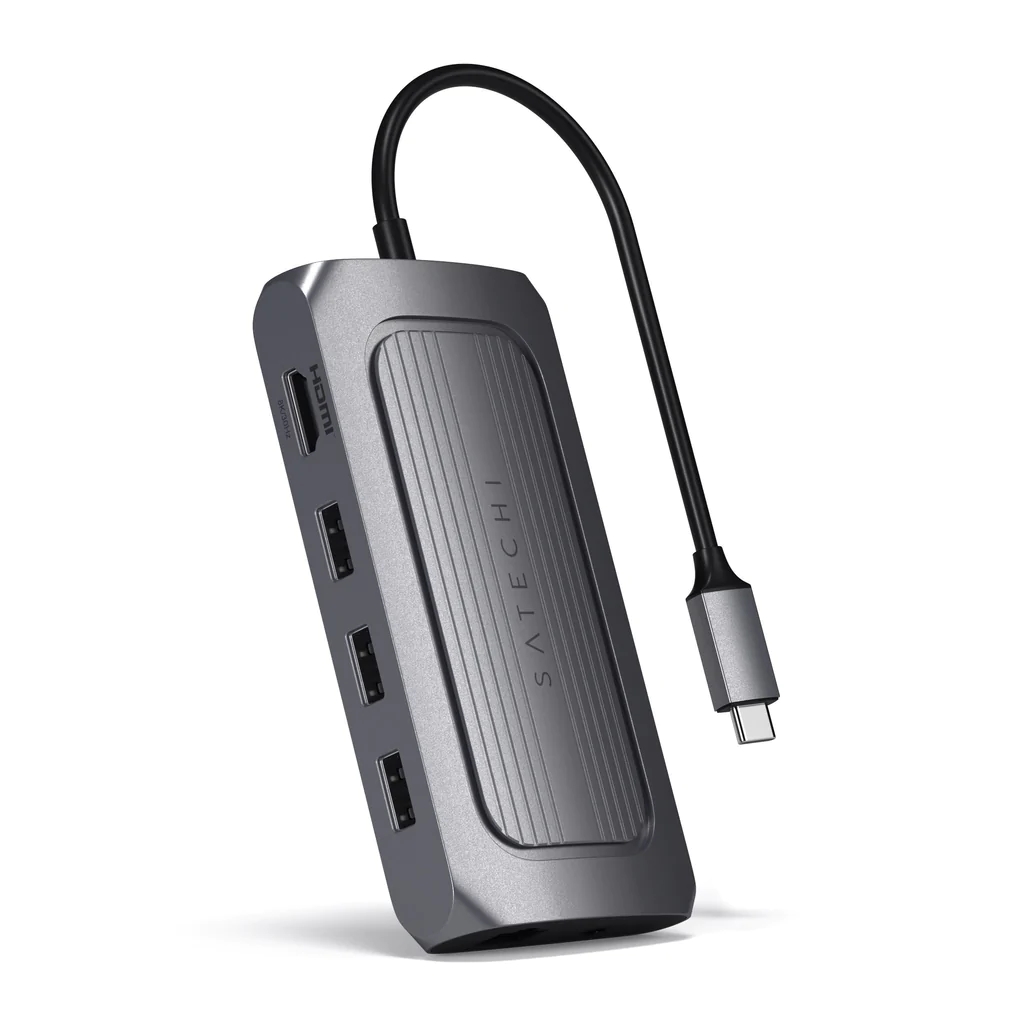 Hub USB-C 8K Satechi Space Grey - ISTORE