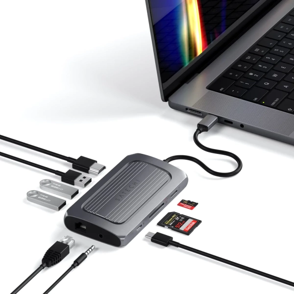 Hub USB-C 8K Satechi Space Grey – Image 5