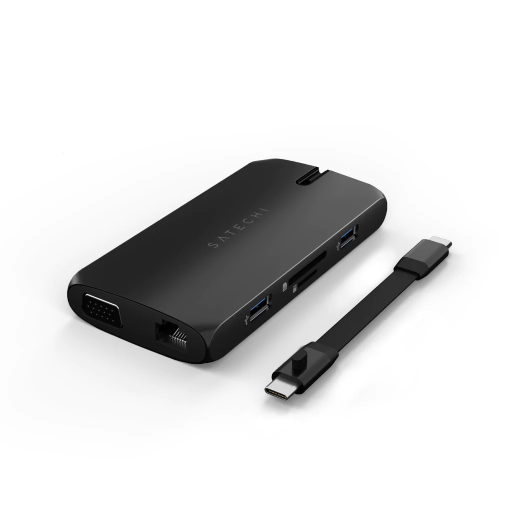 Hub USB-C multiports on the go Satechi noir - ISTORE