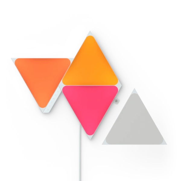 Panneaux LED triangles Starter Pack 4 pièces Nanoleaf – Image 3