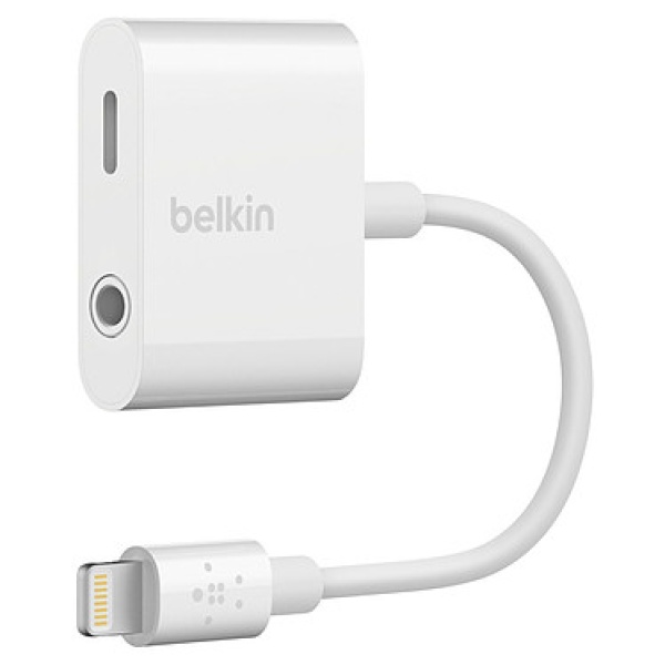 Belkin Adaptateur Lightning vers Jack + Lightning