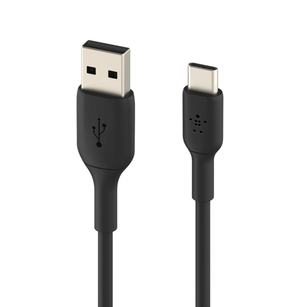Câble USB vers USB-C 1M Belkin noir – Image 2