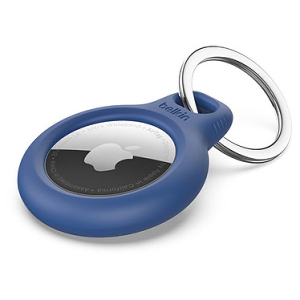 Belkin Support porte clé sécurisé pour Airtag Bleu