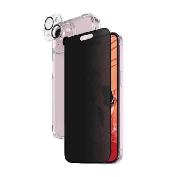 Coque 3 en 1 iPhone 15 Panzer transparente