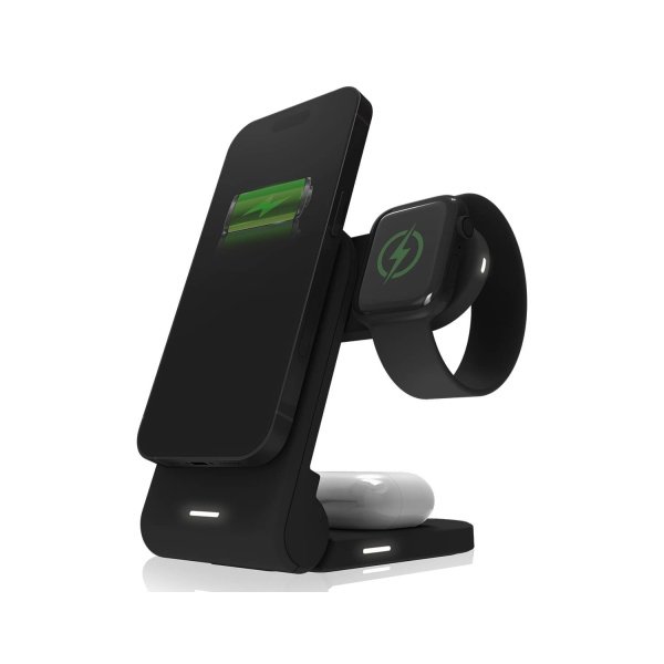 Station de charge Magsafe Tree STM noire – Image 2