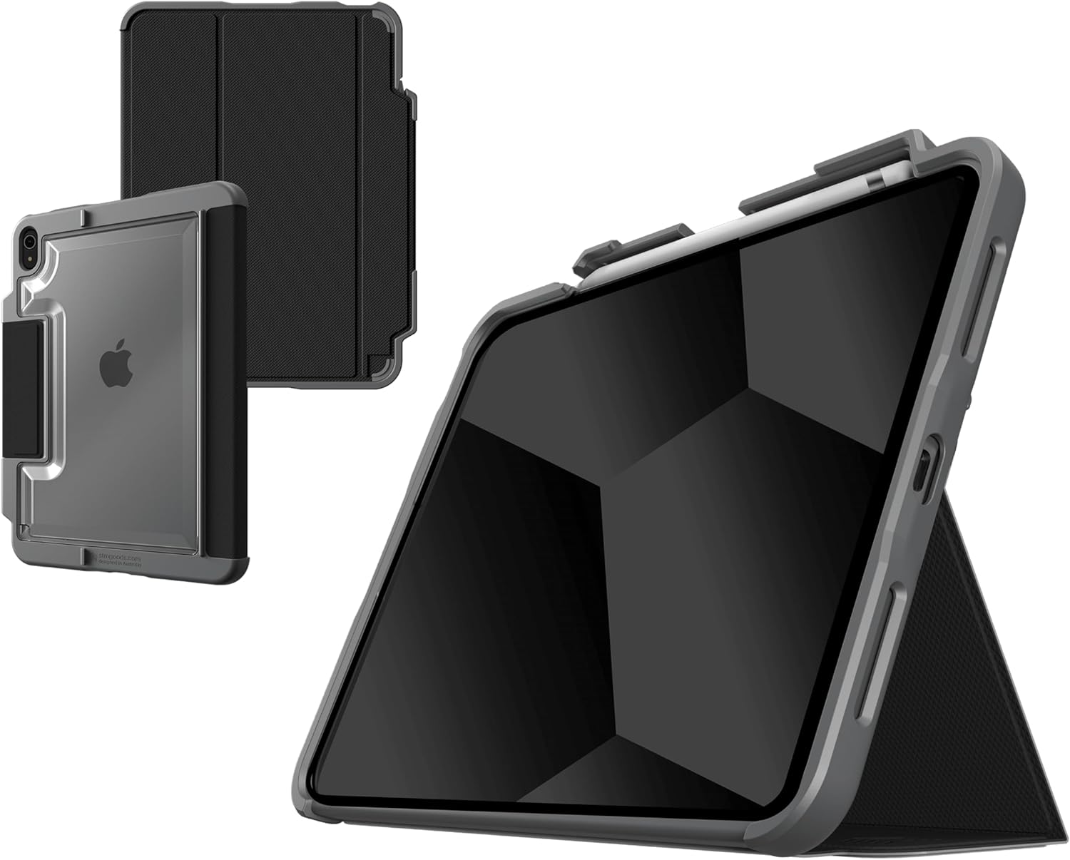 Folio de protection STM Dux Plus iPad 10th Noir